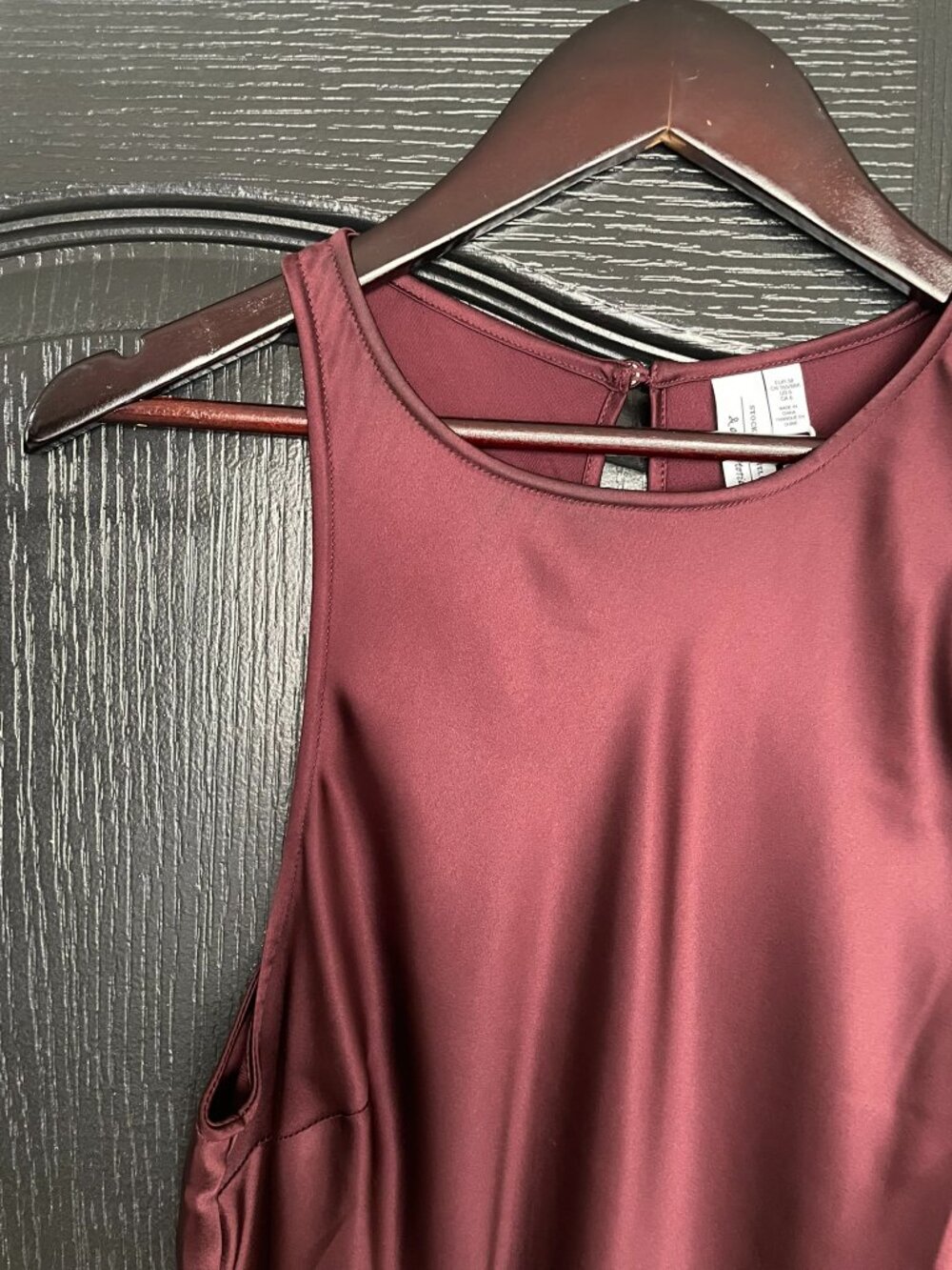 & Other Stories Sleeveless Satin Midi Dress NWT - Picture 6 of 14